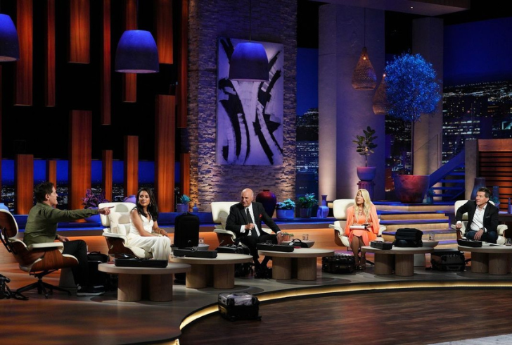 sharktankabc | Instagram | The "Shark Tank" star limits in-person meetings to about one per month and phone calls to one or two daily.